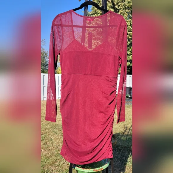 🆕️ No Boundaries Long Sleeved Corset Mini Dress NWT - Picture 8 of 16